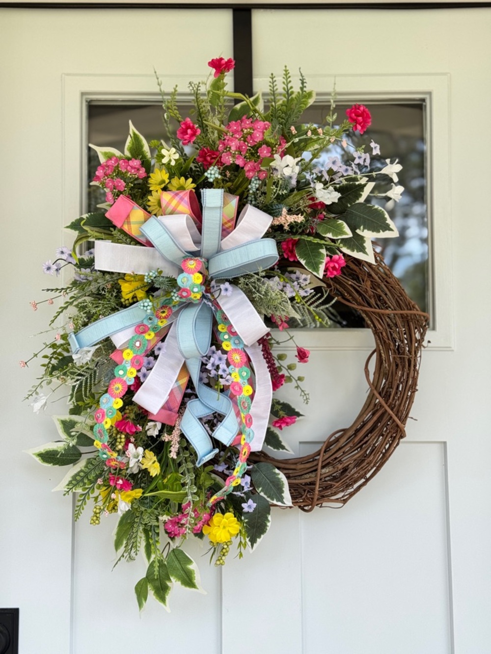 Spring Charmer Hydrangea Wreath